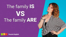 Собирательные существительные: FAMILY IS или FAMILY ARE?
