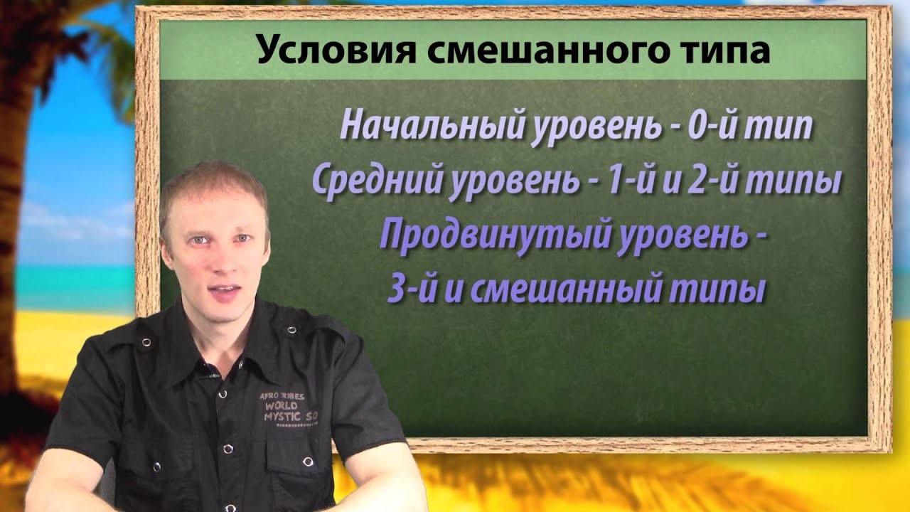 Урок по теме «Урок “Условия смешанного типа”»