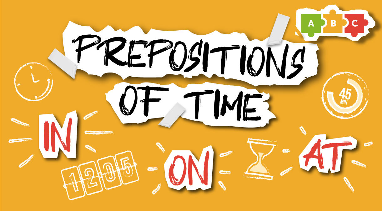 Тест по английскому языку Prepositions of time на Puzzle English