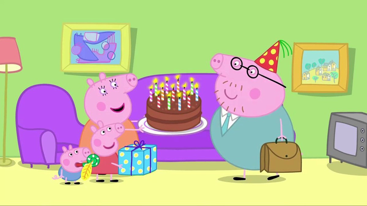 Den Rozhdeniya Papy Svina Videopazl Na Puzzle English